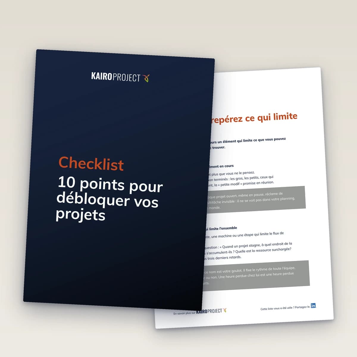 Couverture : 10 points pour débloquer tes projets