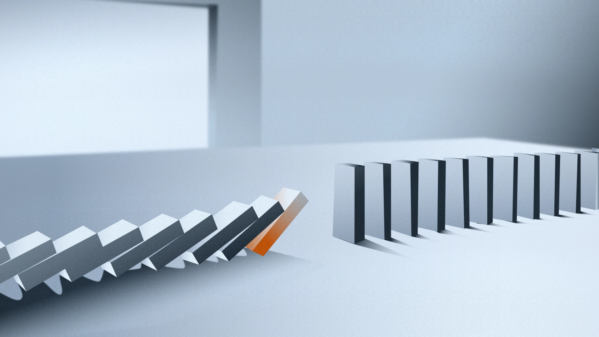 Project task dependencies — visualizing blocked flow